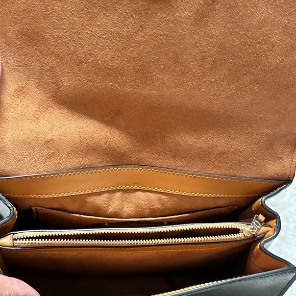 Vintage Coach Black Leather Bag NWOT - Picture 2 of 10